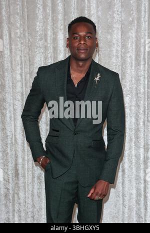 Justin Callender Jason Callender seen attending the British Soap Awards 2025 at Hackney ...