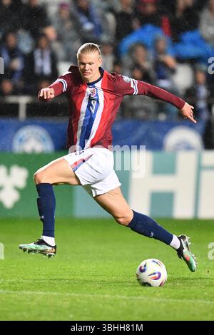 Erling Haaland (Norway) during Qualifiers - Italy vs Norway, FIFA World