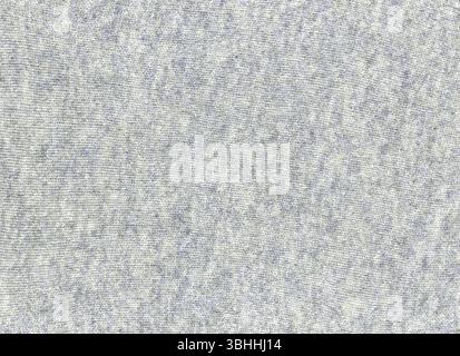Light grey coloured fine yarn knitted wool jumper texture background Stock Photo