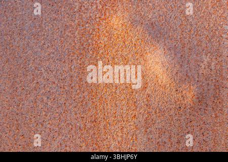 Grunge rusted metal texture, rust and oxidized metal background, banner. Old metal iron panel. Stock Photo