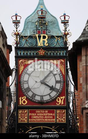 Eastgate Clock, Chester Stock Photo