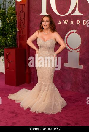 Jennifer Simard during the 2025 Tony Awards, held at Radio City Music