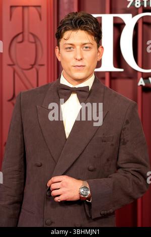 Tom Francis during the 2025 Tony Awards, held at Radio City Music Hall