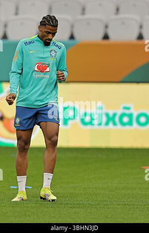 Alexsandro of the Brazil national team during the match against ...