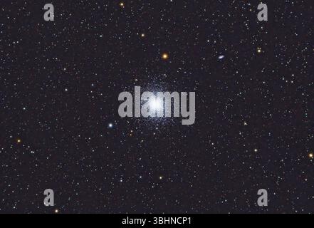 Hercules Globular Cluster in constellation of Hercules Stock Photo - Alamy