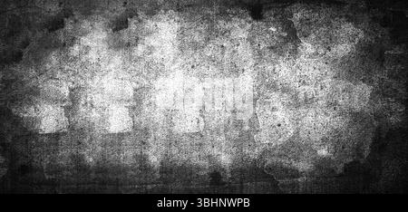 Black background, grunge texture design. Scratched and dirty background. Abstract grunge texture isolated on black background. Black texture Stock Photo