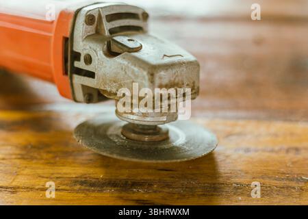 Set of tools and instruments on background. Stock Photo