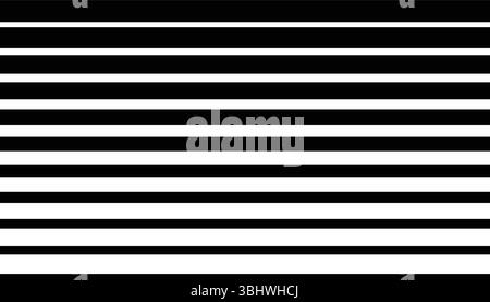 Minimal black halftone stripes form a horizontal abstract background. Modern design with striped gradient, perfect for posters, tech themes, or stylis Stock Vector