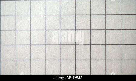 Seamless checkered paper background white and black Stock Photo