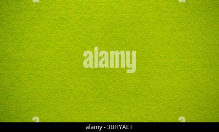 Vibrant green Felt Surface Close-Up Stock Photo