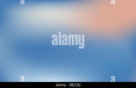 Vibrant Pastel Gradient Background. Abstract liquid background. Gradient mesh Effect vector design. Soft Fluid Abstract Design in Purple, Blue. Stock Vector