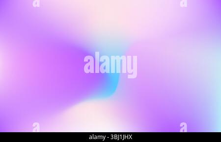 Vibrant Pastel Gradient Background. Abstract liquid background. Gradient mesh Effect vector design. Soft Fluid Abstract Design in Purple, Blue. Stock Vector