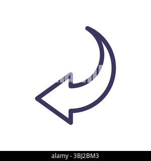 Business strategy success related icon outline and linear vector. Stock Vector