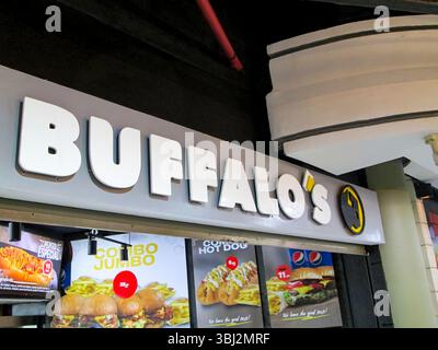 Buffalo’s Burguer restaurant.Editorial illustrative,editorial.Caracas,Venezuela May 16, 2025. Stock Photo