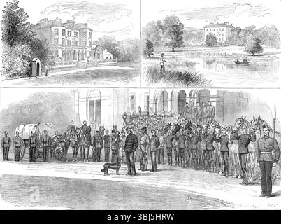 The Military Barracks in Limerick, Ireland, were significant structures ...