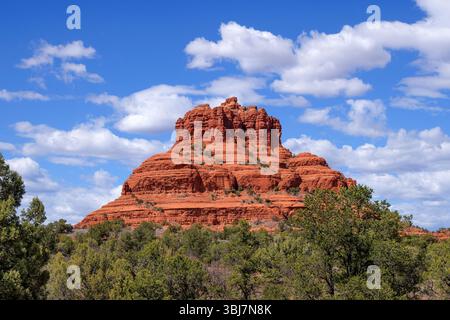 Bell Rock in Sedona, Arizona Stock Photo