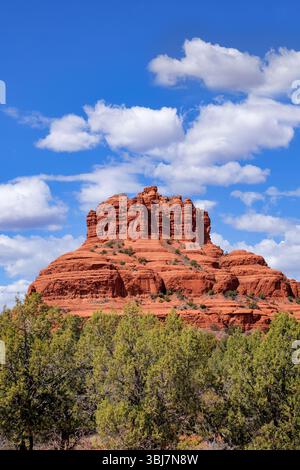 The Bell Rock in Sedona, Arizona Stock Photo