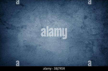 Blue textured concrete wall background Stock Photo