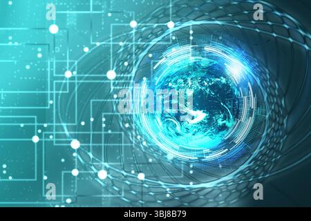 concept for global connectivity and networking Stock Photo