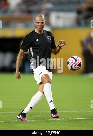 Miami Gardens, USA, 14th June 2025. Tomas Aviles of Inter Miami CF