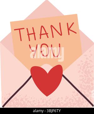 Thank You Letter Text in Red and Gold Isolated on Blue Background ...
