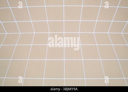 3D mesh, square texture, light background Stock Photo