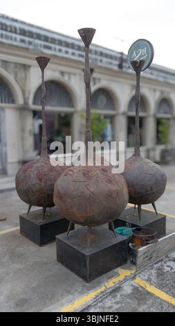 Abstract sculptures Stock Photo