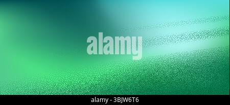 Abstract light green background with grainy texture Stock Vector