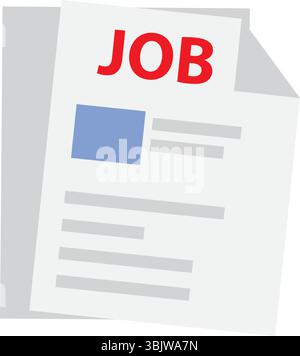 Jobs Application Vector Icon Stock Vector