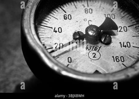 Ma Measurement Old measurement device for electrical current measurement, mA scale in ...