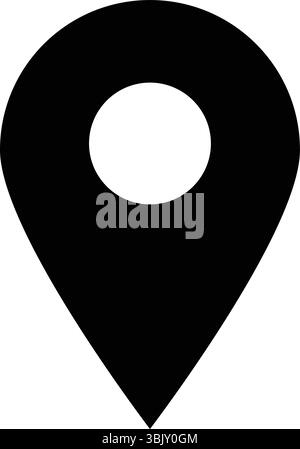 Location Pin Icon Stock Vector