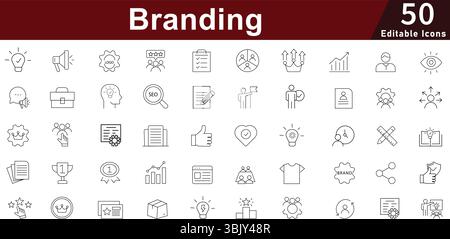 Building Architecture Icon Set - 50 Editable Real Estate Construction Icons for Property, Urban Planning and Infrastructure Vector Collection Stock Vector