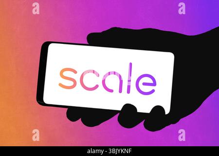 Scale AI is an data annotation company Stock Photo