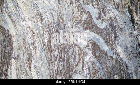 Natural Swirling Granite Stone Texture Stock Photo