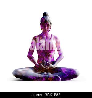 Peaceful Background Wallpaper with Music Theme Calming Stock Photo