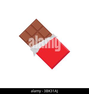 chocolate bar emoji symbol sign icon vector illustration food Stock Vector