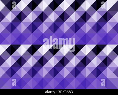 Full frame shot of multicolored square and triangular shaped background, copy space Stock Photo