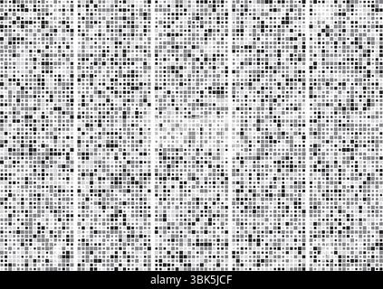 Technical digital conceptual background of canvas squares. Vector Stock Vector