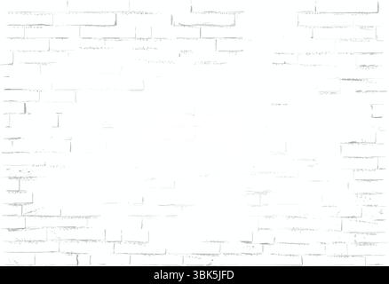 Gray brick wall. Simple vector Stock Vector