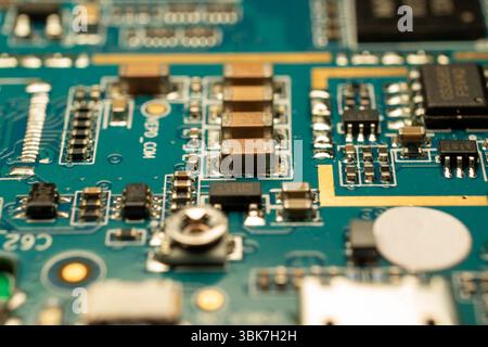 Electronic circuit board Stock Photo