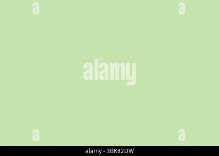Uniform pale green background is presenting flat design abstract color field, copy space Stock Photo