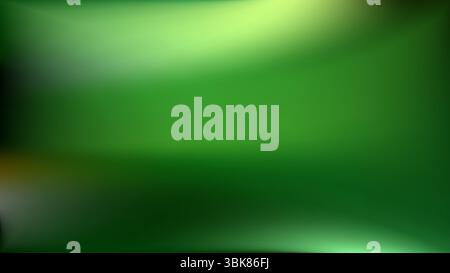 Dark green gradient background. Forest green nature bg. Stock Vector