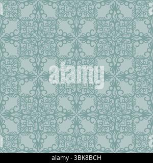 seamless floral scribble pattern background, motifs floral hand drawn, scribble style, ogee pattern, design for seamless floral pattern, printing, wra Stock Vector