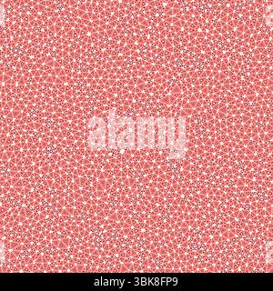 Triangles pattern geometric design. Tiny shape size. Multiple repeated inner triangles. Single color tone style. Repeatable pattern. Stock Vector