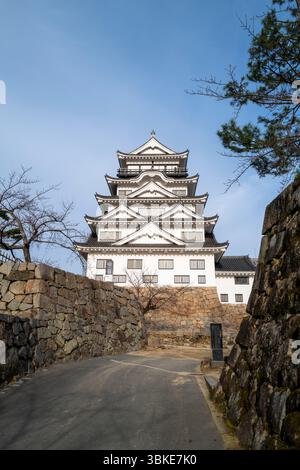 Fukuyama Castle in Hiroshima Perfecture Stock Photo