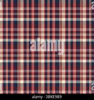 Seamless Tartan pattern with stripes vector illustration. Stock Vector
