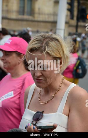 Esta Rantzen Rebecca Wilcox, the daughter of Esther Rantzen during an event to mark ...