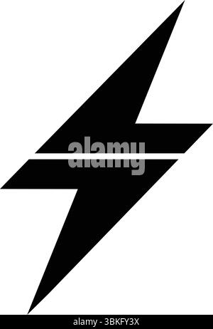 unique power logo illustration design Stock Vector