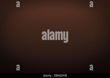 Flat design is displaying smooth brown gradient background fading from light center to dark edges Stock Photo