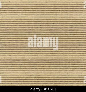 brown corrugated cardboard texture useful as a background Stock Photo